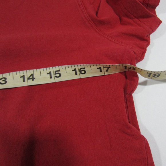 Emporio Armani Women's Red Car Vintage tee Top T-shirt L - Picture 3 of 8